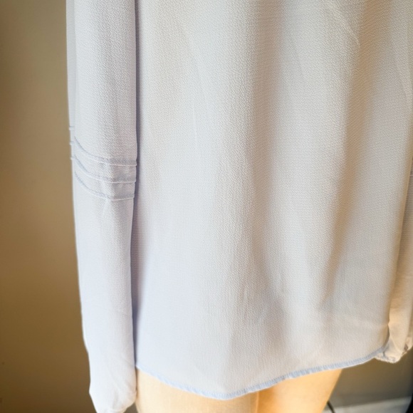 NWT Sanctuary Social Standard Tallie Sky Blue Peasant Boho Lightweight Top Sz XS - Picture 5 of 8